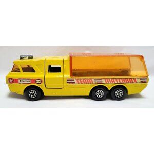 Vintage 1972 Matchbox Super Kings K-7 Racing Car Transporter Die-Cast Toy